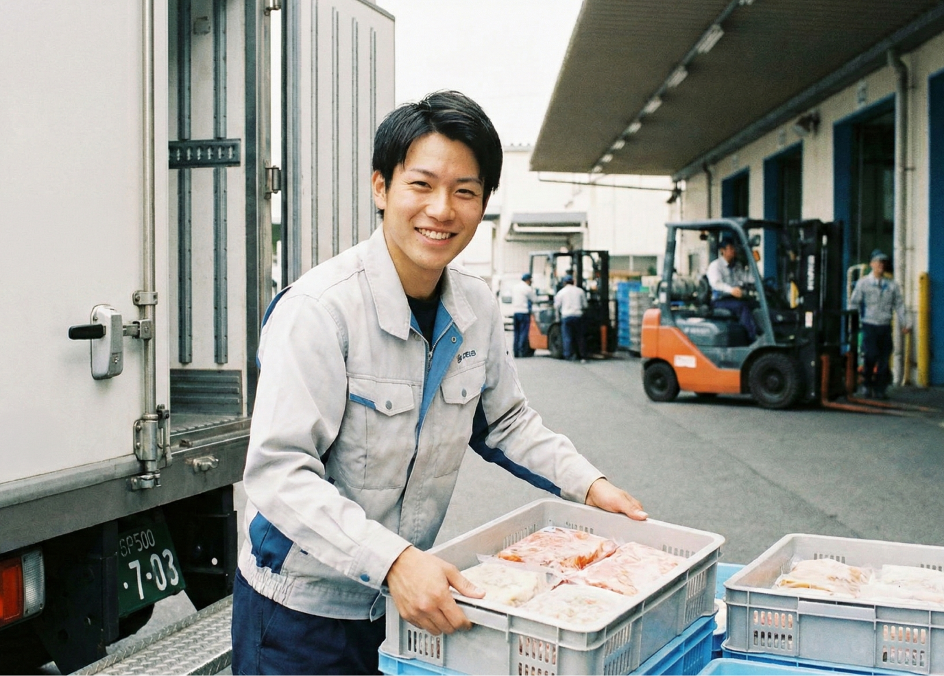 食品配送(冷凍・チルド・ドライ)のイメージ
